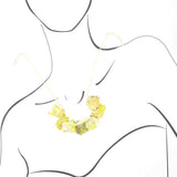Lime Jasper Slab Necklace - Barse Jewelry - Flyclothing LLC
