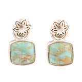 Little Bits Blue Turquoise Post Sterling Silver Earrings - Barse Jewelry - Flyclothing LLC