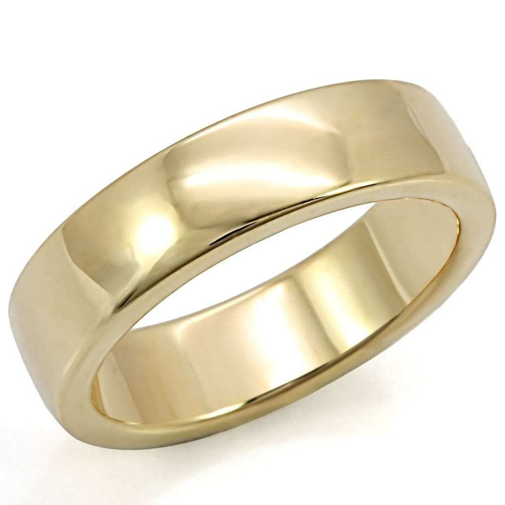 LO1260 - Gold Brass Ring with No Stone - Alamode - Flyclothing LLC