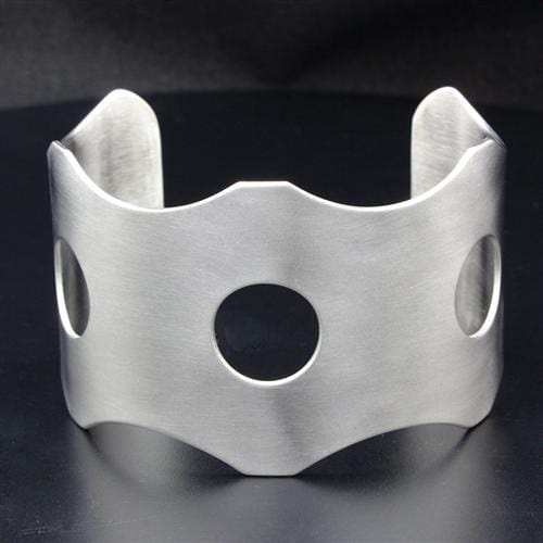 LO1949 - High polished (no plating) Stainless Steel Bangle with No Stone - Alamode - Flyclothing LLC