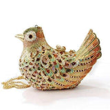 LO2378 - Gold White Metal Clutch with Top Grade Crystal in Multi Color - Alamode - Flyclothing LLC