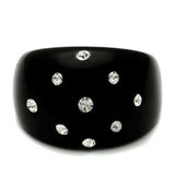 LO2388 - Resin Ring with Synthetic Synthetic Stone in Multi Color - Alamode - Flyclothing LLC