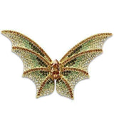 LO2400 - Gold White Metal Brooches with Top Grade Crystal in Multi Color - Alamode - Flyclothing LLC