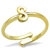 LO4014 - Flash Gold Brass Ring with No Stone - Alamode - Flyclothing LLC