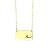 LO4699 - Flash Gold Brass Necklace with Top Grade Crystal in Clear - Alamode - Flyclothing LLC