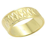 LO987 - Gold Brass Ring with No Stone - Alamode - Flyclothing LLC
