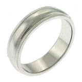 LOA541 - Rhodium Brass Ring with No Stone - Alamode - Flyclothing LLC