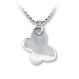 LOAS1165 - High-Polished 925 Sterling Silver Chain Pendant with No Stone - Alamode - Flyclothing LLC