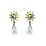 LOAS1332 - Rhodium 925 Sterling Silver Earrings with AAA Grade CZ in Multi Color - Alamode - Flyclothing LLC