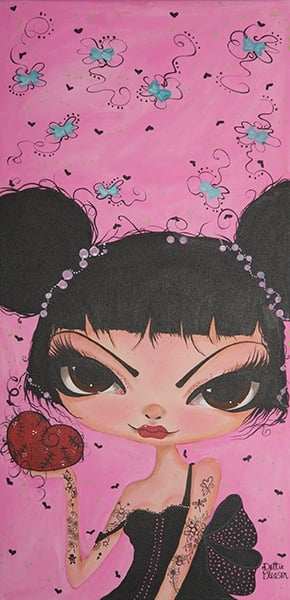 Black Market Art Company Lolita Print - Black Market Art Company - Flyclothing LLC