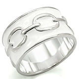 LOS377 - Silver 925 Sterling Silver Ring with No Stone - Alamode - Flyclothing LLC
