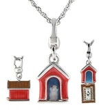 LOS419 - Silver 925 Sterling Silver Chain Pendant with No Stone - Alamode - Flyclothing LLC