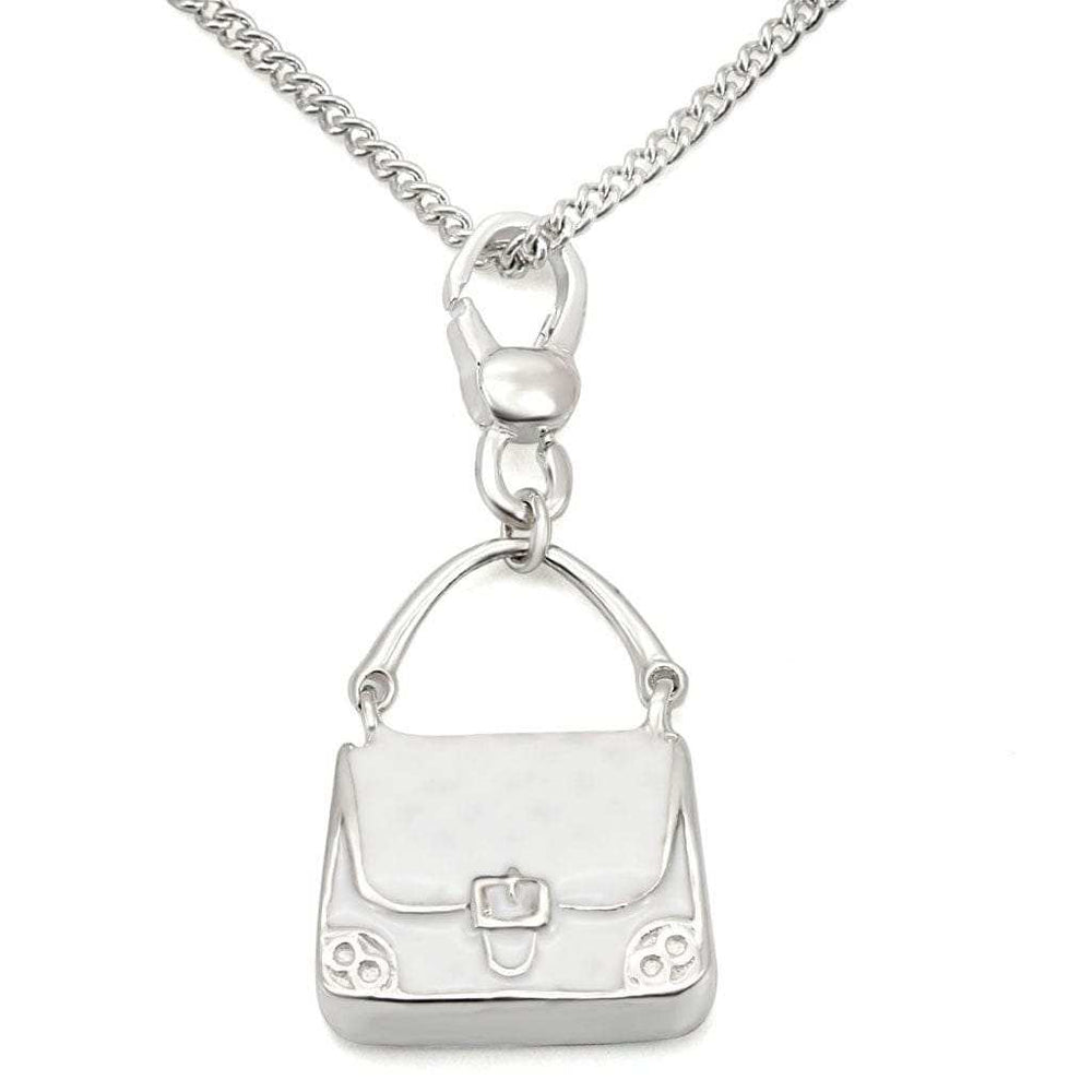 LOS439 - Silver 925 Sterling Silver Chain Pendant with No Stone - Alamode - Flyclothing LLC