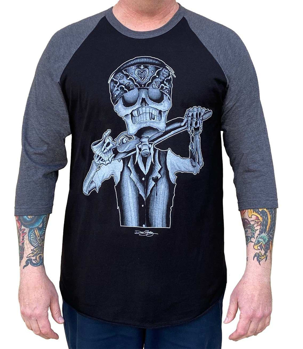 Black Market Art Company A Lost Cause Mens Baseball T-Shirt - Black Market Art Company - Flyclothing LLC