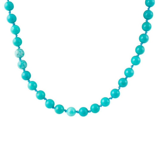 Love Knots Blue Turquoise Necklace - Barse Jewelry - Flyclothing LLC