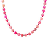 Love Knots Pink Jasper Necklace - Barse Jewelry - Flyclothing LLC