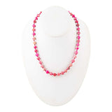 Love Knots Pink Jasper Necklace - Barse Jewelry - Flyclothing LLC