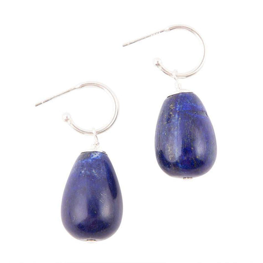 Lovely Lapis Drop Earrings - Barse Jewelry - Flyclothing LLC