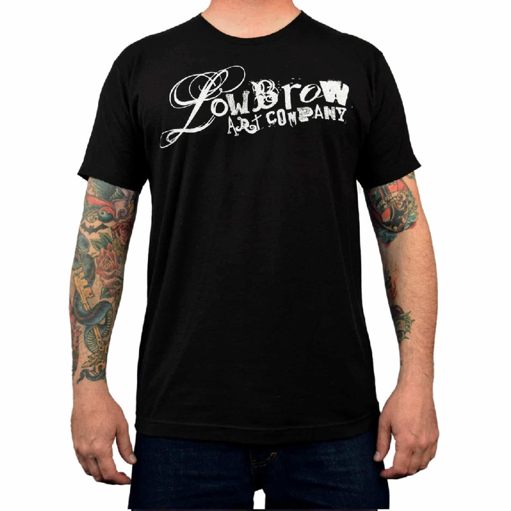 Black Market Art Company Lowbrow Logo Men's T-Shirt - Black Market Art Company - Flyclothing LLC