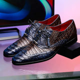 Luciano Navy / Brown - Marco Di Milano - Flyclothing LLC