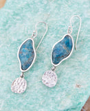 Luna Blue Apatite and Sterling Silver Drop Earrings - Barse Jewelry - Flyclothing LLC