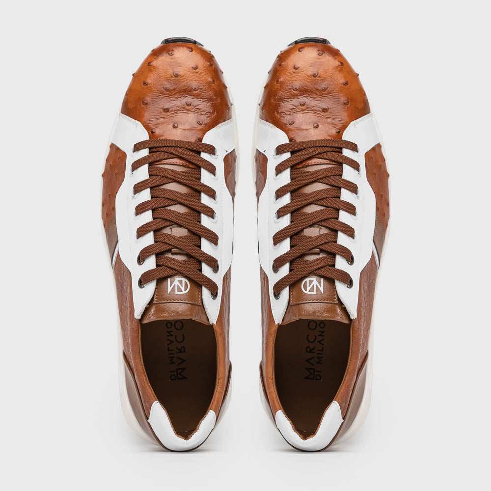 Lyon II Brandy / White - Marco Di Milano - Flyclothing LLC