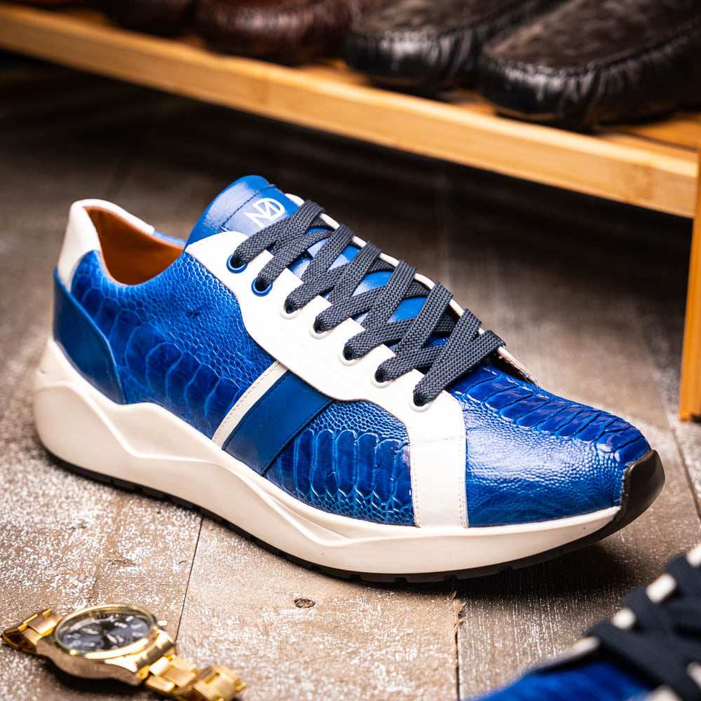 Lyon Blue / White - Marco Di Milano - Flyclothing LLC