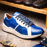 Lyon Blue / White - Marco Di Milano - Flyclothing LLC