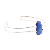 Madeleine Blue Lapis and Sterling Silver Cuff Bracelet - Barse Jewelry - Flyclothing LLC