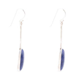 Madeleine Blue Lapis and Sterling Silver Drop Earrings - Barse Jewelry - Flyclothing LLC