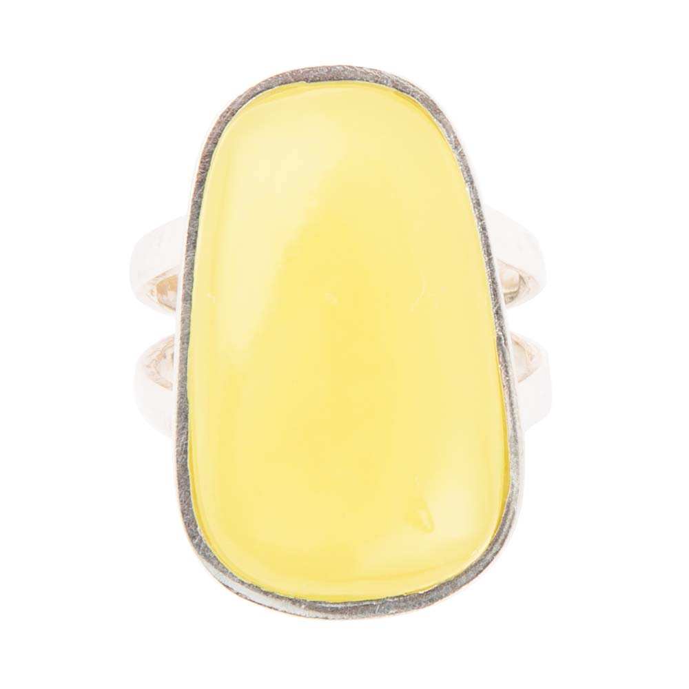 Madeleine Yellow Jade and Sterling Silver Ring - Barse Jewelry - Flyclothing LLC