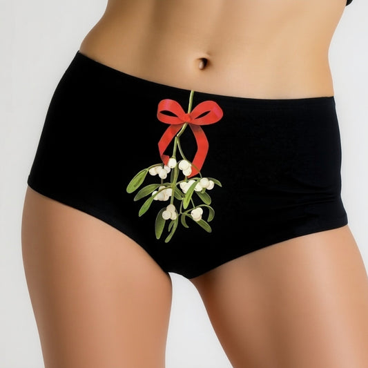 The Kiss Me There | Mistletoe Women’s Seamless Boyshort