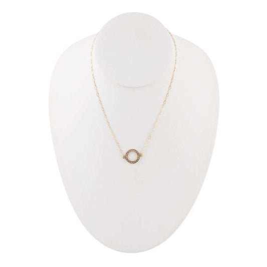 Bronze Marcasite Necklace - Barse Jewelry - Flyclothing LLC