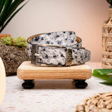 Domenico Belt Antique Newspaper - Marco Di Milano - Flyclothing LLC