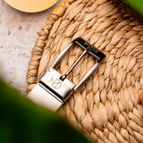 Domenico Belt Antique Newspaper - Marco Di Milano - Flyclothing LLC