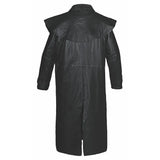 Mens Premium Leather Duster - Unik Just for Bikers - Flyclothing LLC