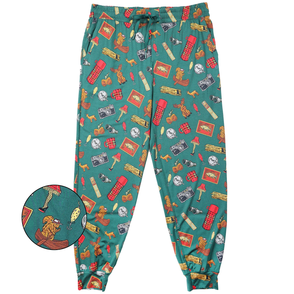 The Cabin Core | Evergreen Cabin SleepDeep™ Men’s Pajama Joggers - Shinesty - Flyclothing LLC