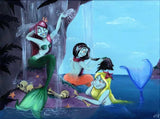 Black Market Art Company Mermaids Print - Black Market Art Company - Flyclothing LLC