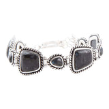 Midnight Labradorite and Sterling Silver Toggle Bracelet - Barse Jewelry - Flyclothing LLC