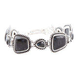 Midnight Labradorite and Sterling Silver Toggle Bracelet - Barse Jewelry - Flyclothing LLC