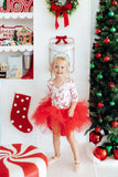 Candy Cane Lane 3/4 Tutu Leotard - Mila & Rose ® - Flyclothing LLC