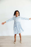 Dreidel Darling L/S Pocket Twirl Dress - Mila & Rose ® - Flyclothing LLC