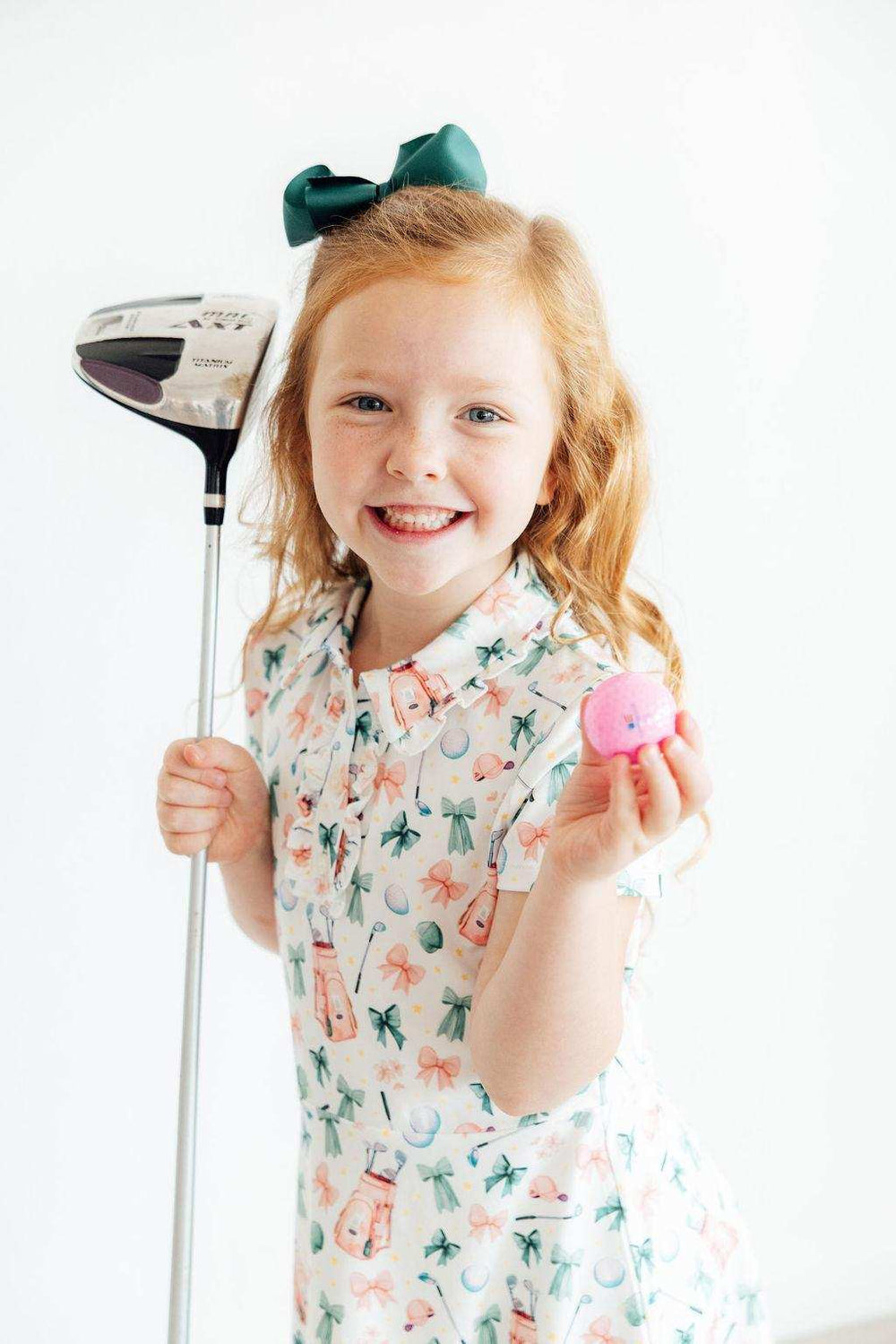 Birdies & Bows S/S Polo Dress - Mila & Rose ® - Flyclothing LLC