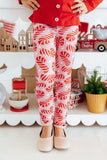 Candy Canes Leggings - Mila & Rose ® - Flyclothing LLC