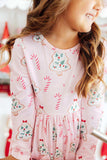 Christmas Cookies L/S Pocket Twirl Dress - Mila & Rose ® - Flyclothing LLC
