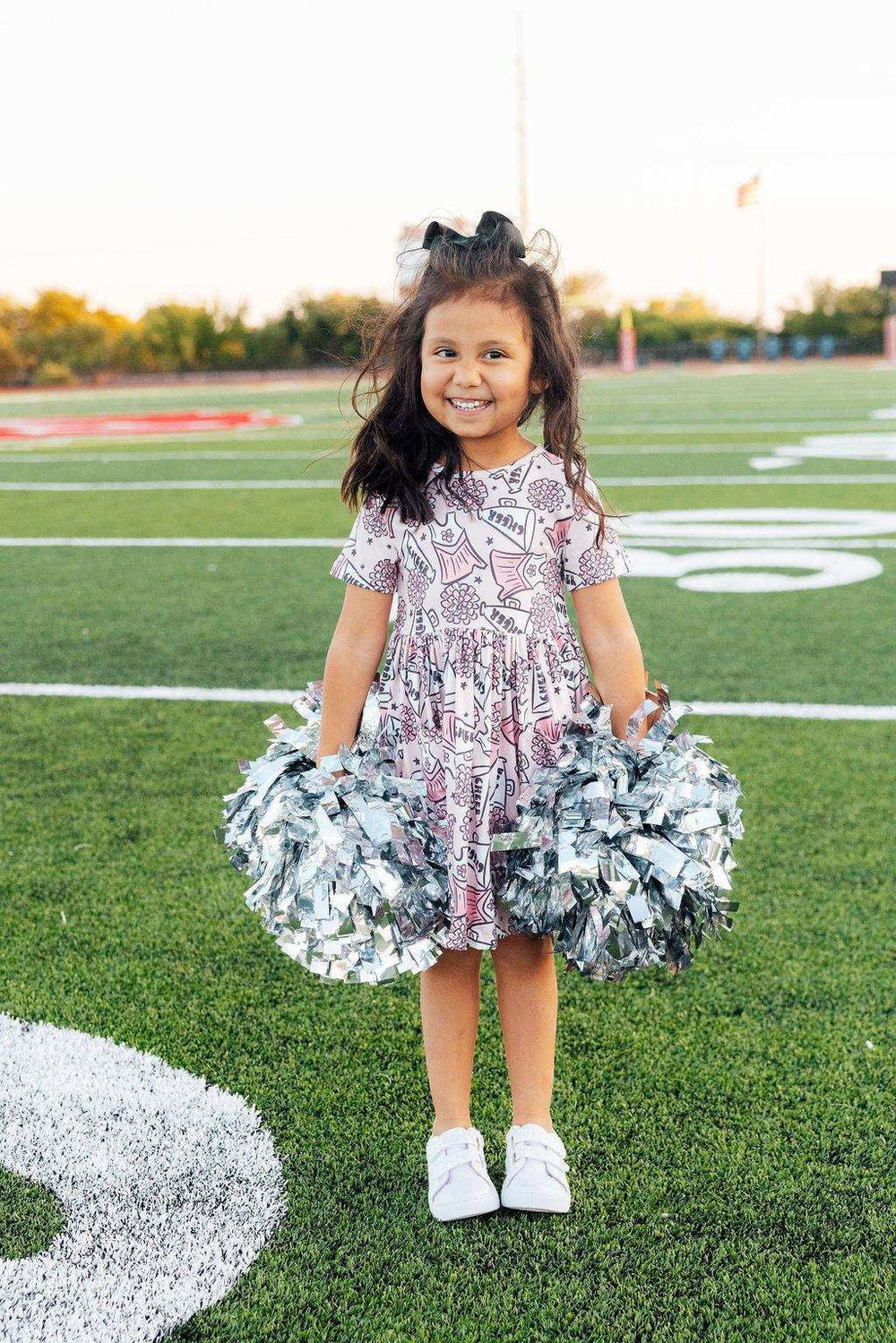 SALE Cheer S/S Pocket Twirl Dress - Mila & Rose ® - Flyclothing LLC