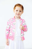 Unicorn Kitties Satin Jacket - Mila & Rose ® - Flyclothing LLC