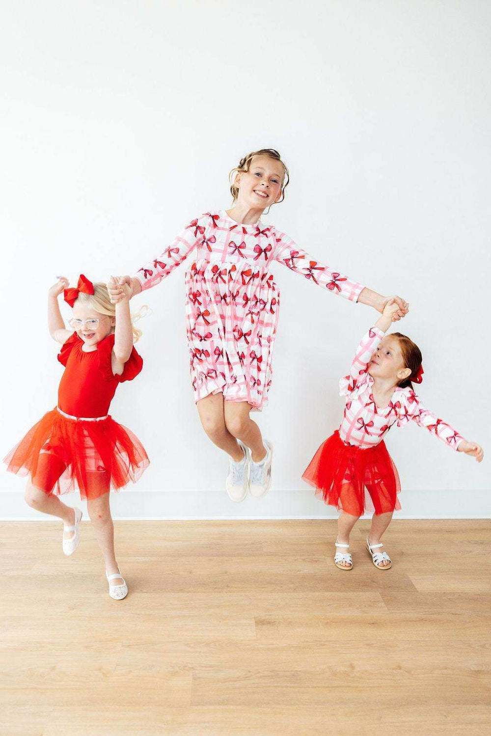 Bow La La L/S Pocket Twirl Dress - Mila & Rose ® - Flyclothing LLC