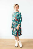 Western Wonderland L/S Pocket Twirl Dress - Mila & Rose ® - Flyclothing LLC
