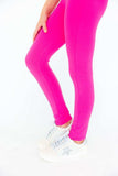 Hot Pink Leggings - Mila & Rose ® - Flyclothing LLC